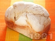Рецепта Хляб по стара рецепта в машината за хляб (домашна хлебопекарна)